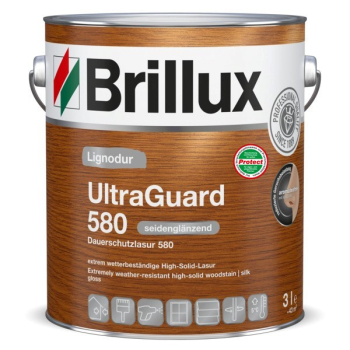 Brillux Dauerschutzlasur 580 - UltraGuard 10.00 LTR